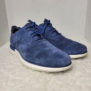 Cole Haan Grand Horizon II Size 10 M C26362 Blue Navy Casual Oxford Shoes